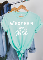 Western & Wild Short Sleeve Tee Horse Riding Discipline Tee Printify   