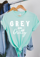 Grey & Gritty Short Sleeve Tee Horse Color Shirt Printify Mint XS 