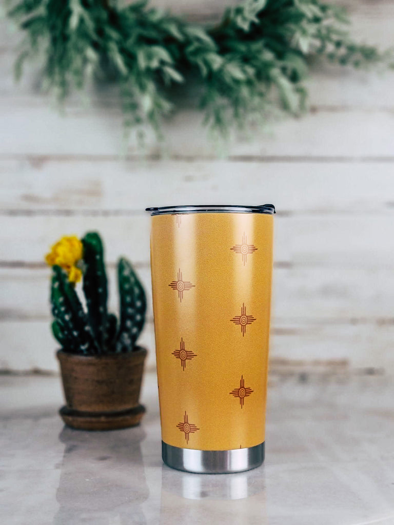 Mustard Zia Tumbler tumbler Yoycol 20OZ  