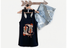 Pair A' Boots Racerback Tank tcc graphic tee Printify   