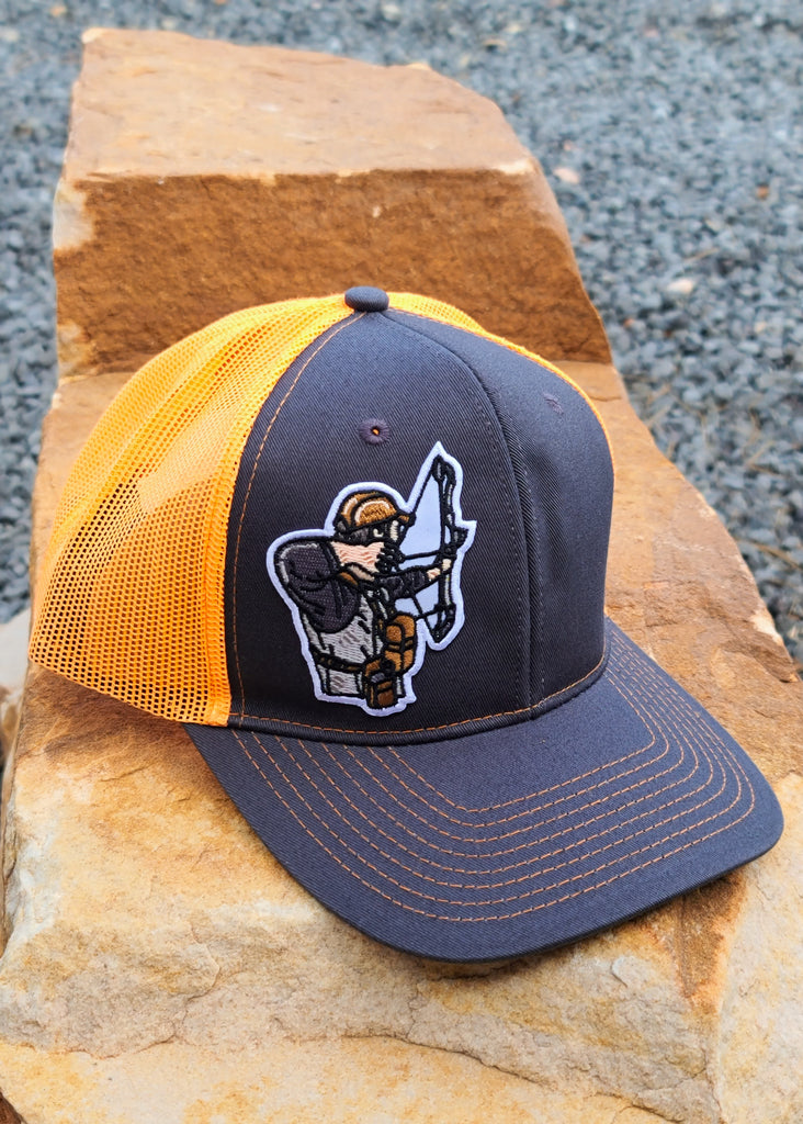 Bow Hunter Patch Trucker Hat patch trucker hat The Cinchy Cowgirl