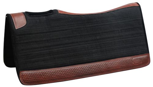 Contoured Felt Basket Weave Saddle Pad western saddle pad Shiloh