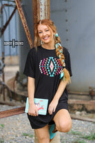 Desert Rose Dress dress Rowdy Crowd Clothing