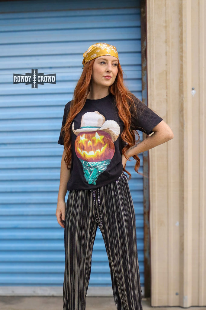 Punchy Pumpkin Tee Graphic Tee Rowdy Crowd Clothing