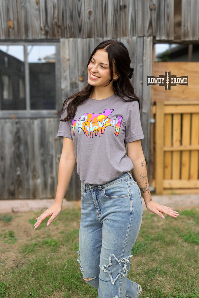 Show Time Tee Graphic Tee Rowdy Crowd Clothing