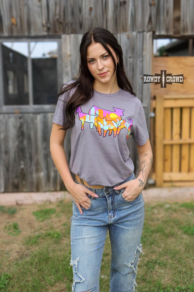 Show Time Tee Graphic Tee Rowdy Crowd Clothing