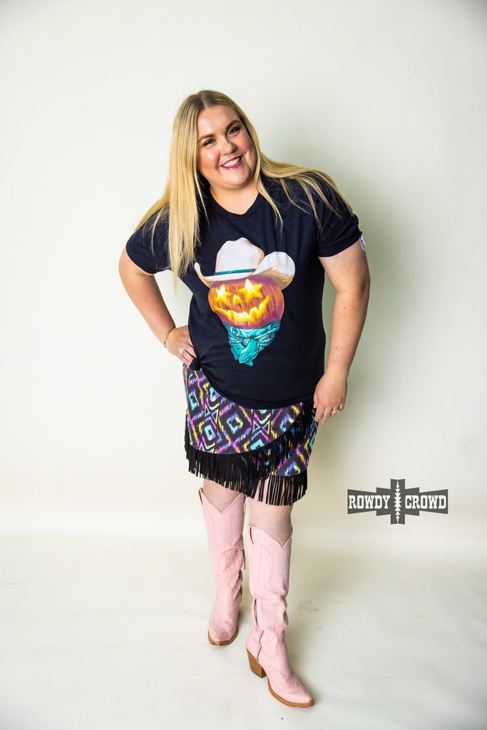 Far Out Fringe Skirt skirt Rowdy Crowd Clothing