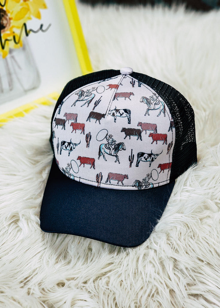 Ranch Cattle Trucker Cap