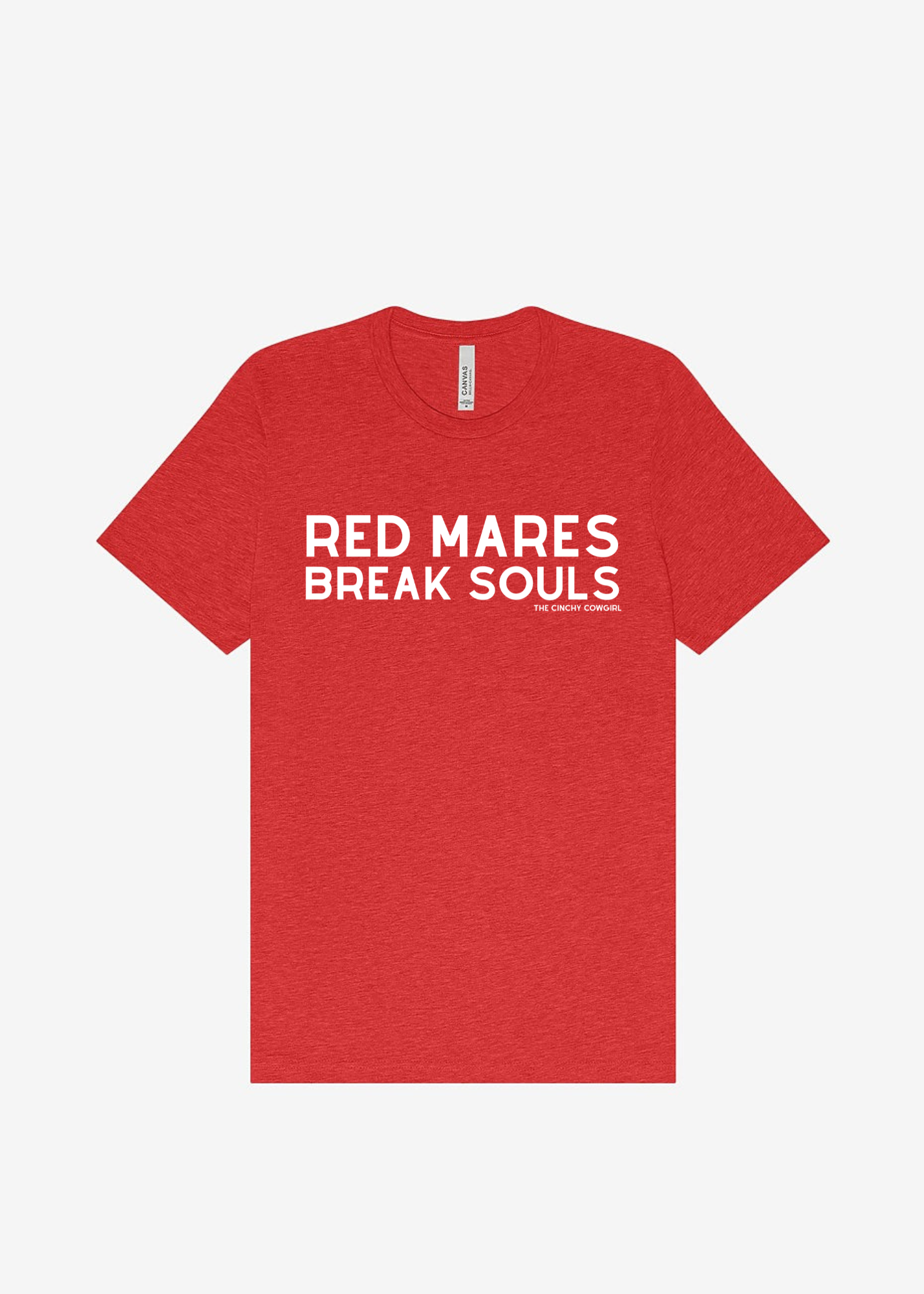 Red Mares Break Souls Graphic Tee Short Sleeve Graphic Tee The Cinchy Cowgirl