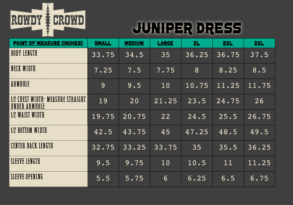 Juniper Dress dress Rowdy Crowd Clothing   