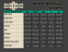 Marfa Metallic Shorts Shorts Rowdy Crowd Clothing