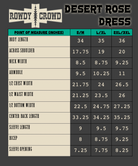Desert Rose Dress dress Rowdy Crowd Clothing
