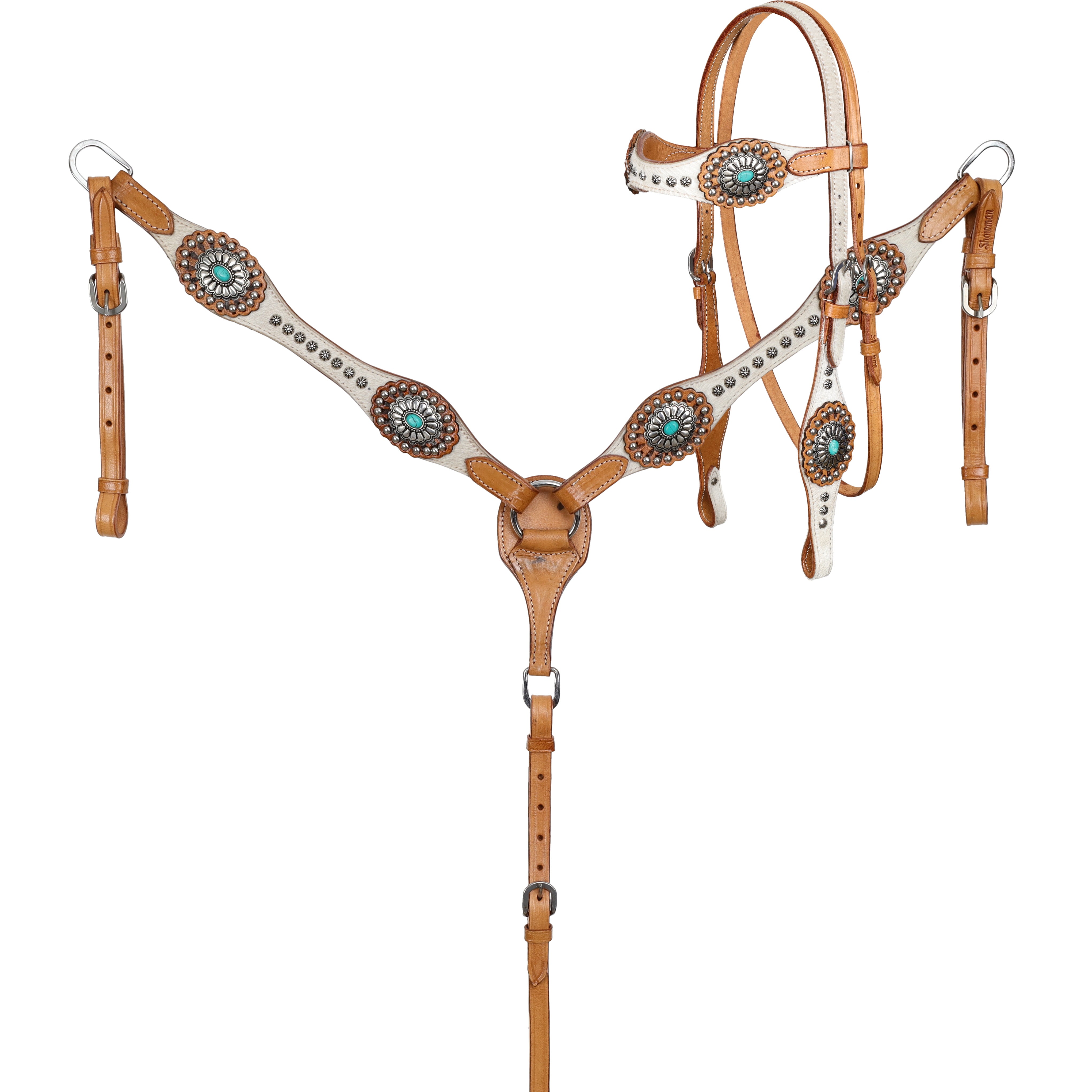 Southern Belle Headstall & Breastcollar Set headstall set Shiloh