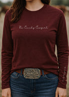 Spirit Lead Me Long Sleeve Graphic Tee graphic tee long sleeve The Cinchy Cowgirl