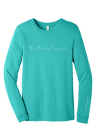 Spirit Lead Me Long Sleeve Graphic Tee graphic tee long sleeve The Cinchy Cowgirl Small Teal