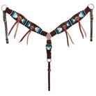 PONY-Teal Hollow Mohair One Ear Headstall and Breastcollar Set headstall set Shiloh