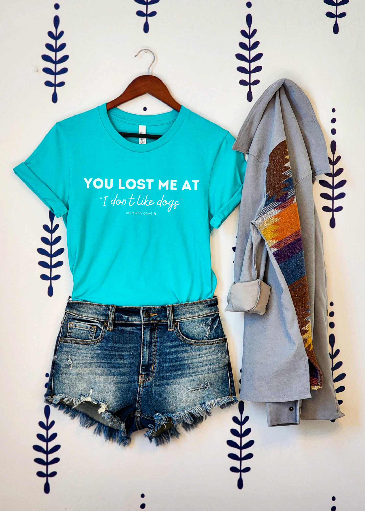 You Lost Me Short Sleeve Tee tcc graphic tee Printify Teal XS 