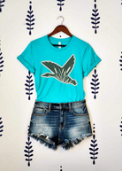 Green Duck Short Sleeve Tee (Available In 14 Colors) T-Shirt The Cinchy Cowgirl - Print