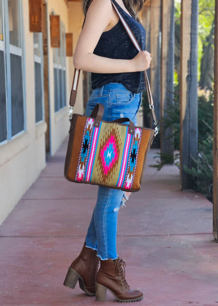 Visions Concealed Carry Bag In Brown Crossbody Handbag Myra