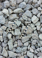 Western Bubble Hoop Earrings Earrings Blue Tortoise