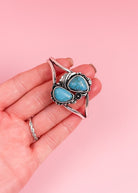 Western Double Stone Cuff Bracelet Bracelet The Cinchy Cowgirl (BT)