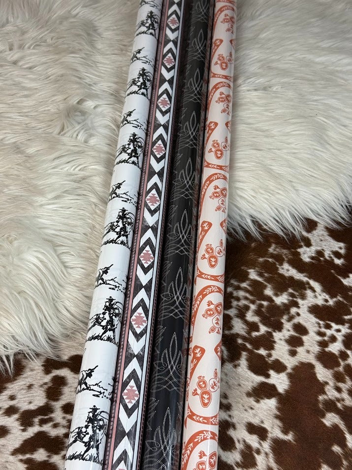 Western Wrapping Paper - Bundle #2 wrapping paper The Cinchy Cowgirl