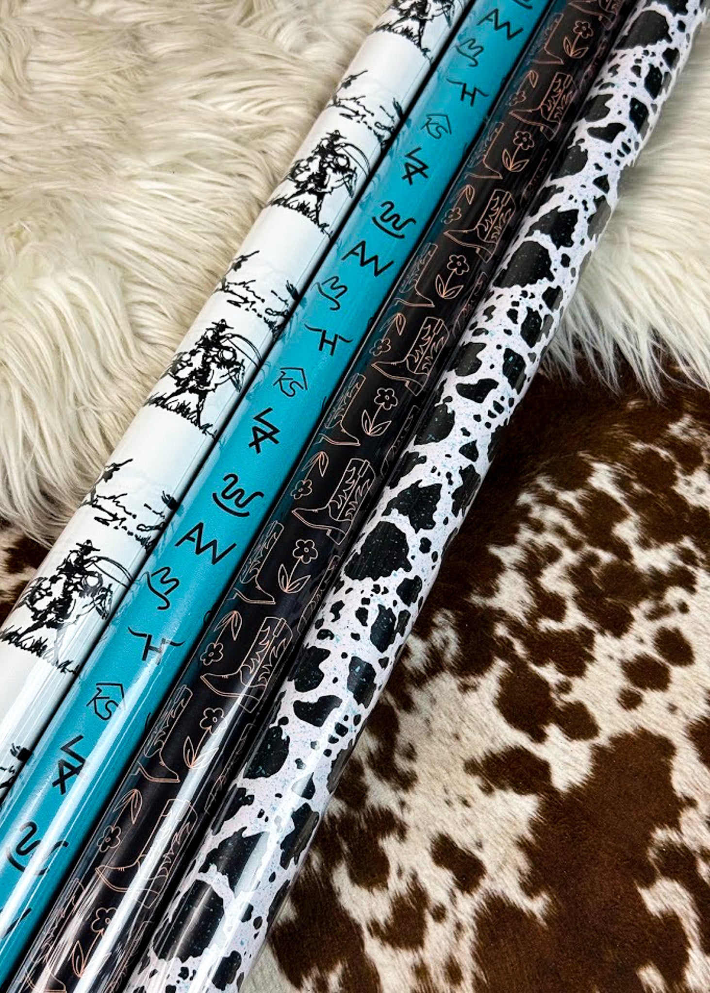 Western Wrapping Paper - Bundle #3 wrapping paper The Cinchy Cowgirl
