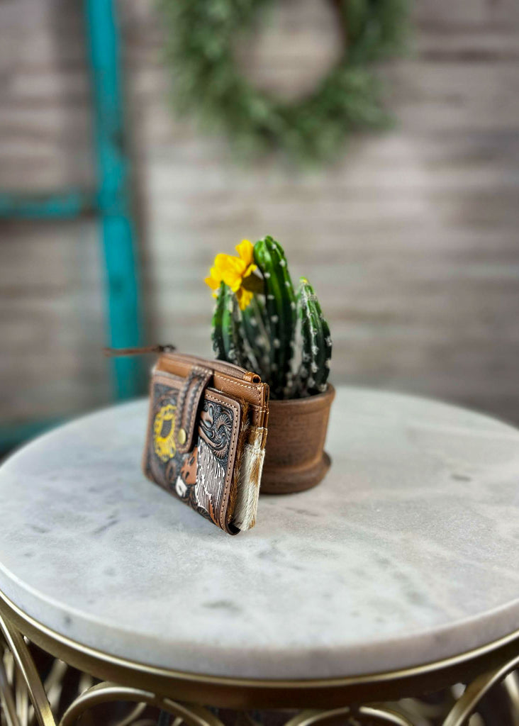 Wildflowers Credit Card Holder Credit Card Holder Myra