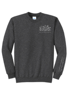 Wildflower Pullover Graphic Pullover The Cinchy Cowgirl Small Dark Heather Gray