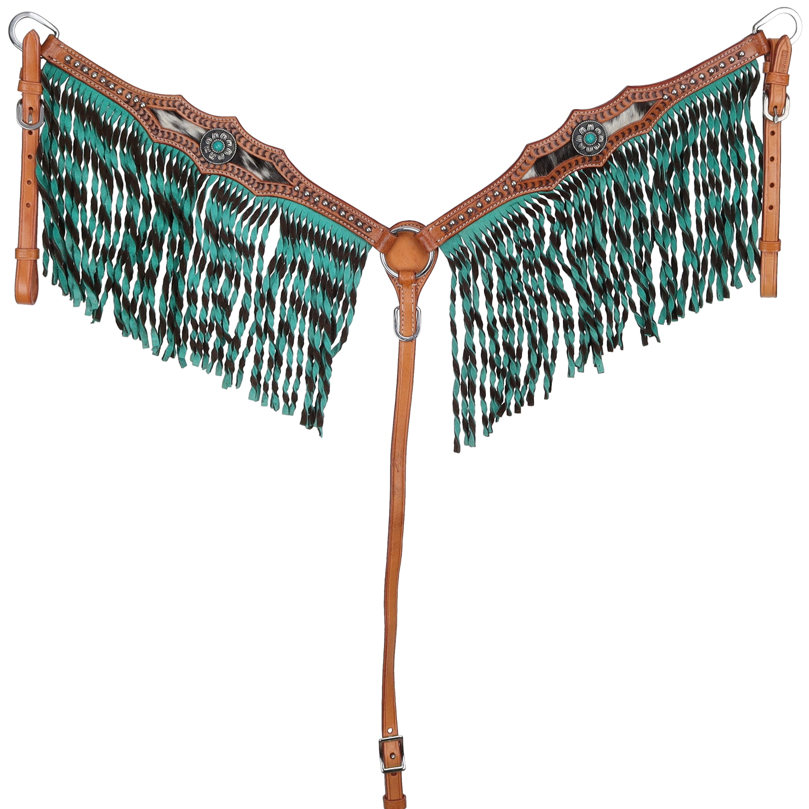 Wrangler Twist Headstall & Breastcollar Set headstall set Shiloh