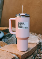 Barrel Horses Build Character Sticker Sticker The Cinchy Cowgirl