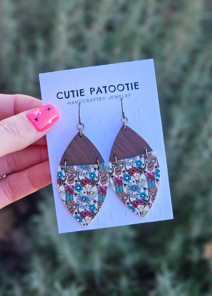 Boho Cowgirl Handcrafted Earrings earrings Cutie Patootie   