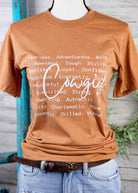 Cowgirl. Autumn Graphic Tee tcc graphic tee The Cinchy Cowgirl