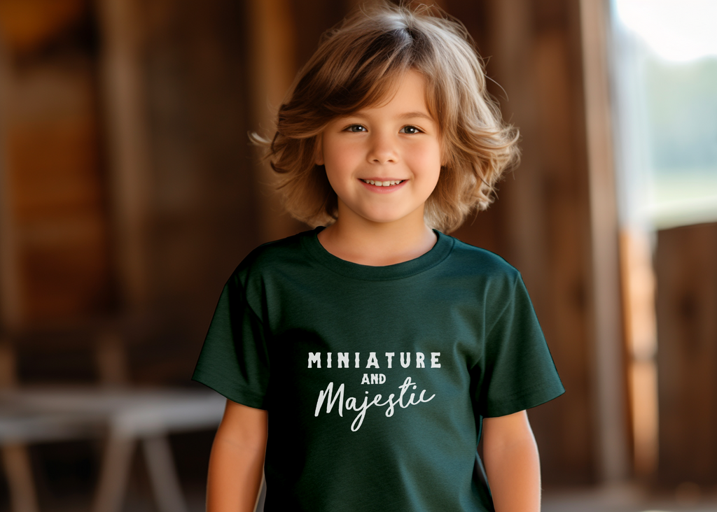 Miniature & Majestic Youth Tee Forest