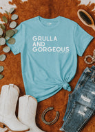 Grulla & Gorgeous Short Sleeve Tee Graphic Tee The Cinchy Cowgirl - Print