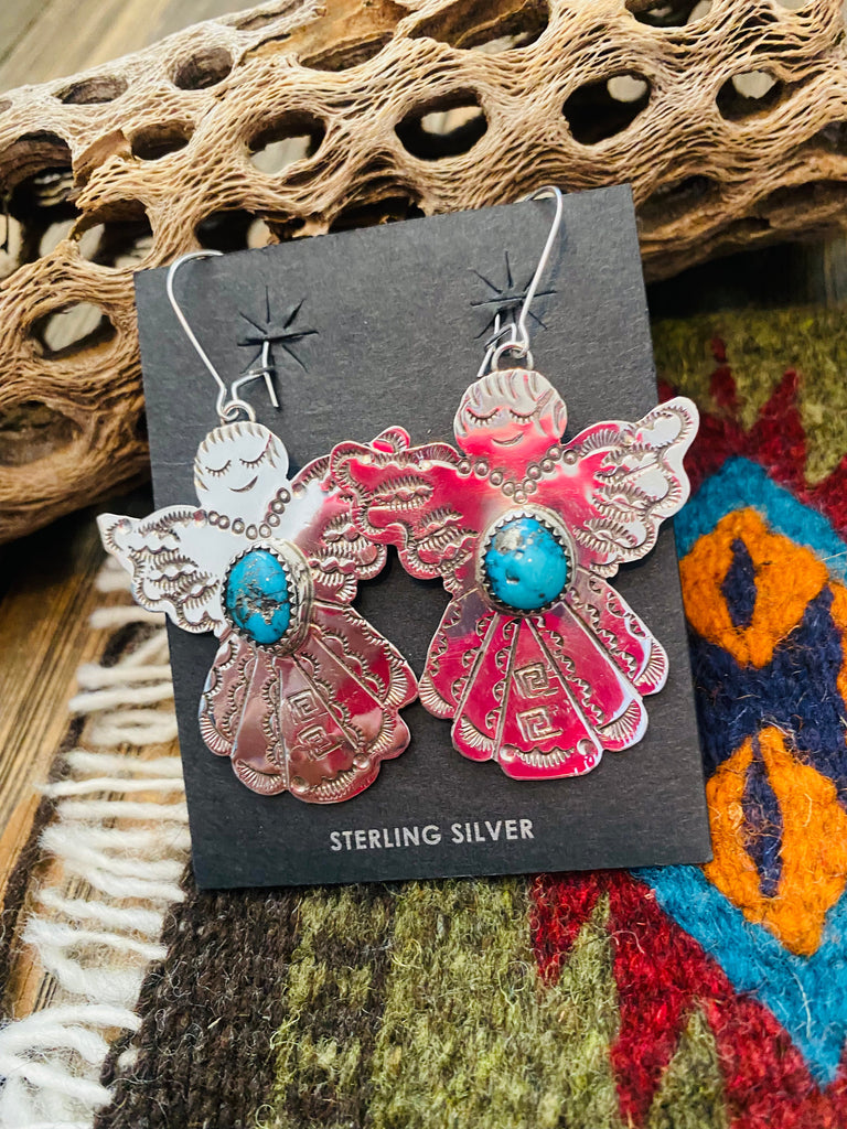 The Desert Angels Dangle Earrings NT jewelry Nizhoni Traders LLC   