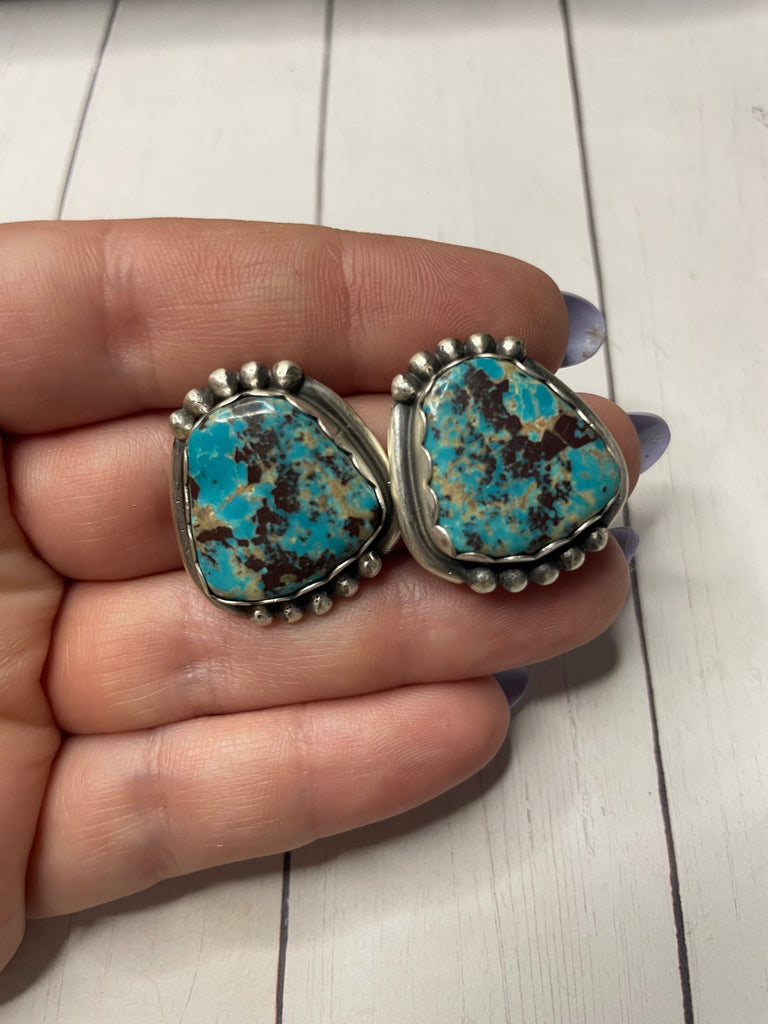 Navajo Delicacy Post Earrings NT jewelry Nizhoni Traders LLC   
