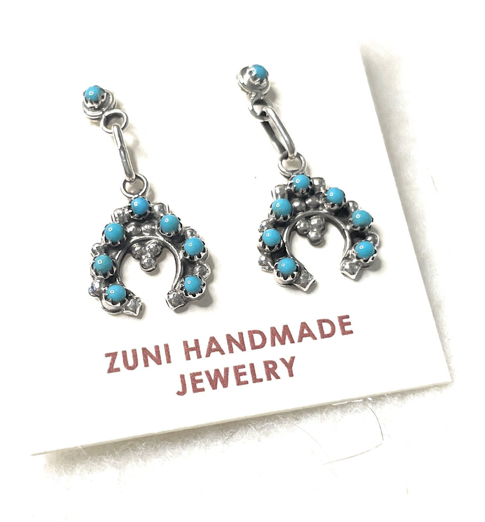 Western Naja Dangle Earrings NT jewelry Nizhoni Traders LLC   