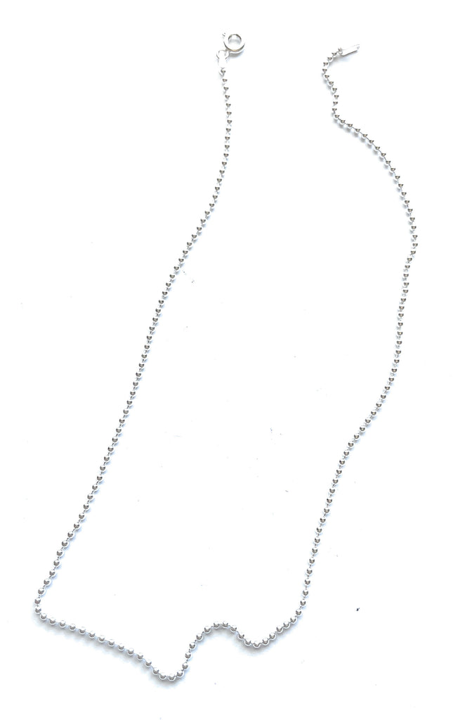 16” Navajo Pearl 2mm Necklace NT jewelry Nizhoni Traders LLC   