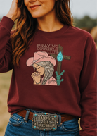 Praying Cowgirls Club Fleece Pullover