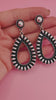 Western Teardrop Bubble Earrings Earrings The Cinchy Cowgirl (BT)