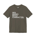 Red Mares Build Character Short Sleeve Tee Graphic Tee The Cinchy Cowgirl - Print Army XS