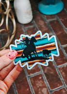 Serape Breakaway Sticker stickers The Cinchy Cowgirl   