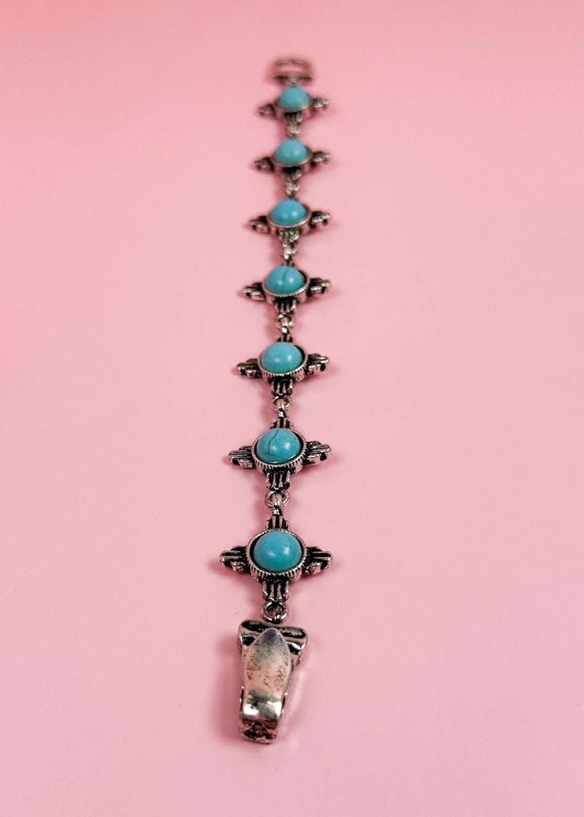 Turquoise Zia Bracelet Bracelet The Cinchy Cowgirl (BT)