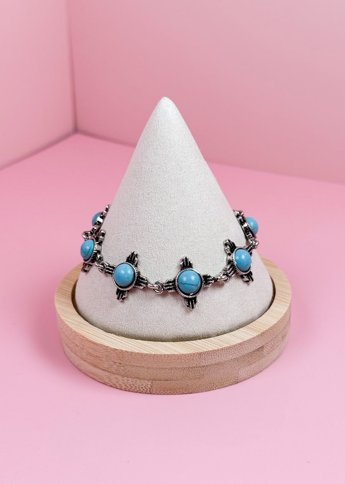 Turquoise Zia Bracelet Bracelet The Cinchy Cowgirl (BT)