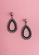 Western Teardrop Bubble Earrings Earrings The Cinchy Cowgirl (BT)