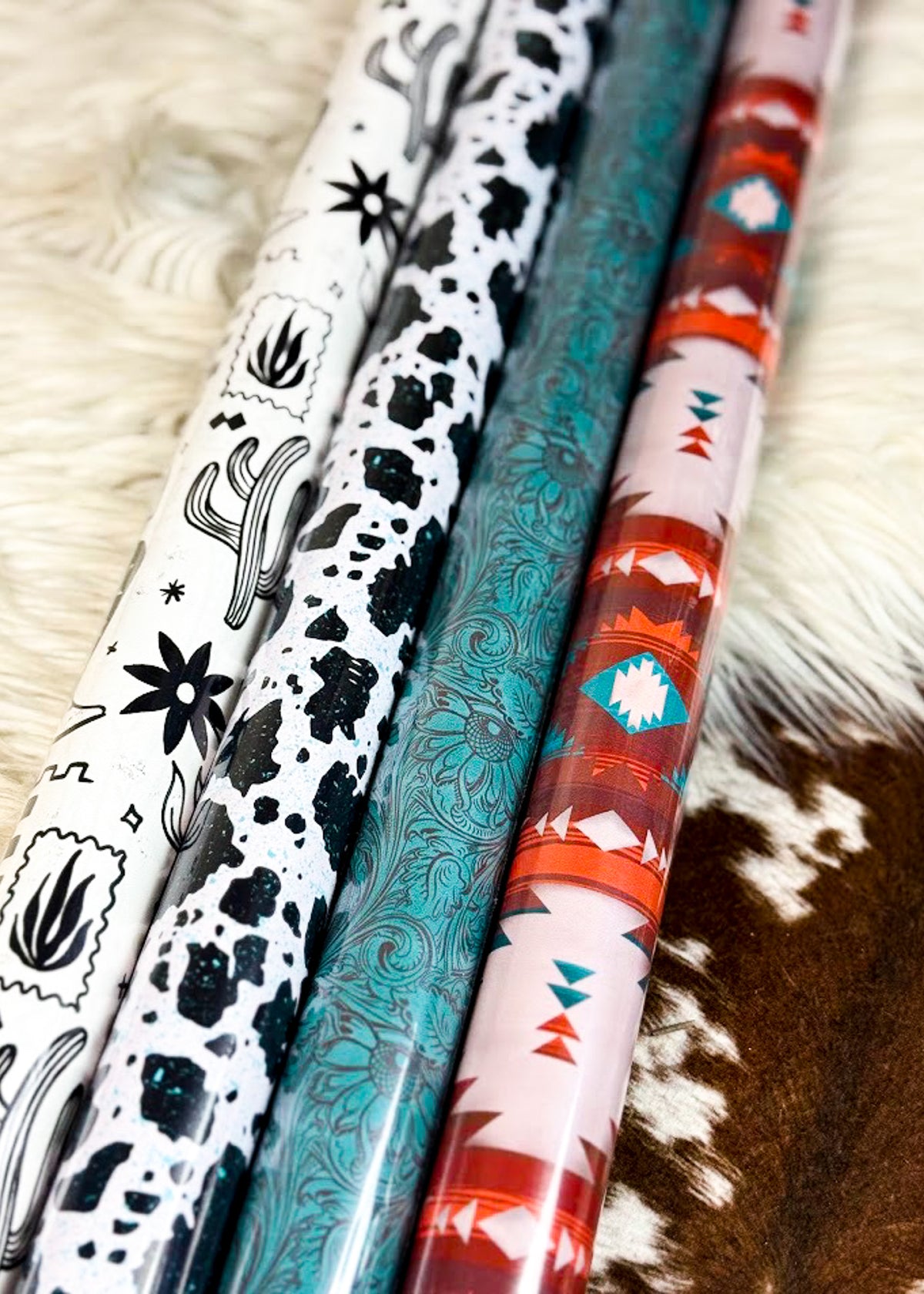 Western Wrapping Paper - Bundle #1 wrapping paper The Cinchy Cowgirl
