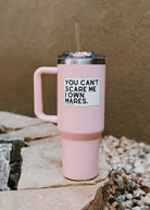 You Can't Scare Me I Own Mares Sticker Sticker The Cinchy Cowgirl