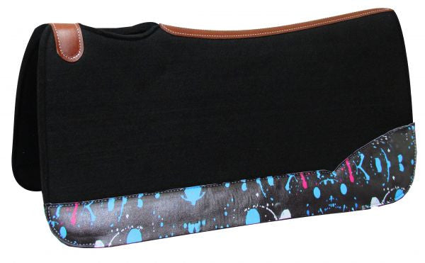 PONY Paint Splash Saddle Pad western saddle pad Shiloh   