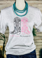 Ash Let There Be Cowgirls Short Sleeve Graphic Tee tcc graphic tee The Cinchy Cowgirl   